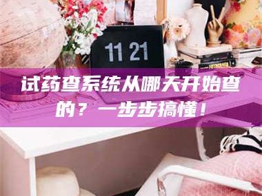 吉林试药查系统从哪天开始查的？一步步搞懂！
