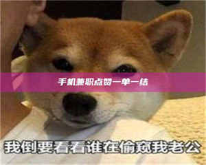 吉林手机兼职点赞一单一结 第1张