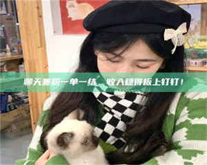 吉林聊天兼职一单一结，收入稳得板上钉钉！ 第1张